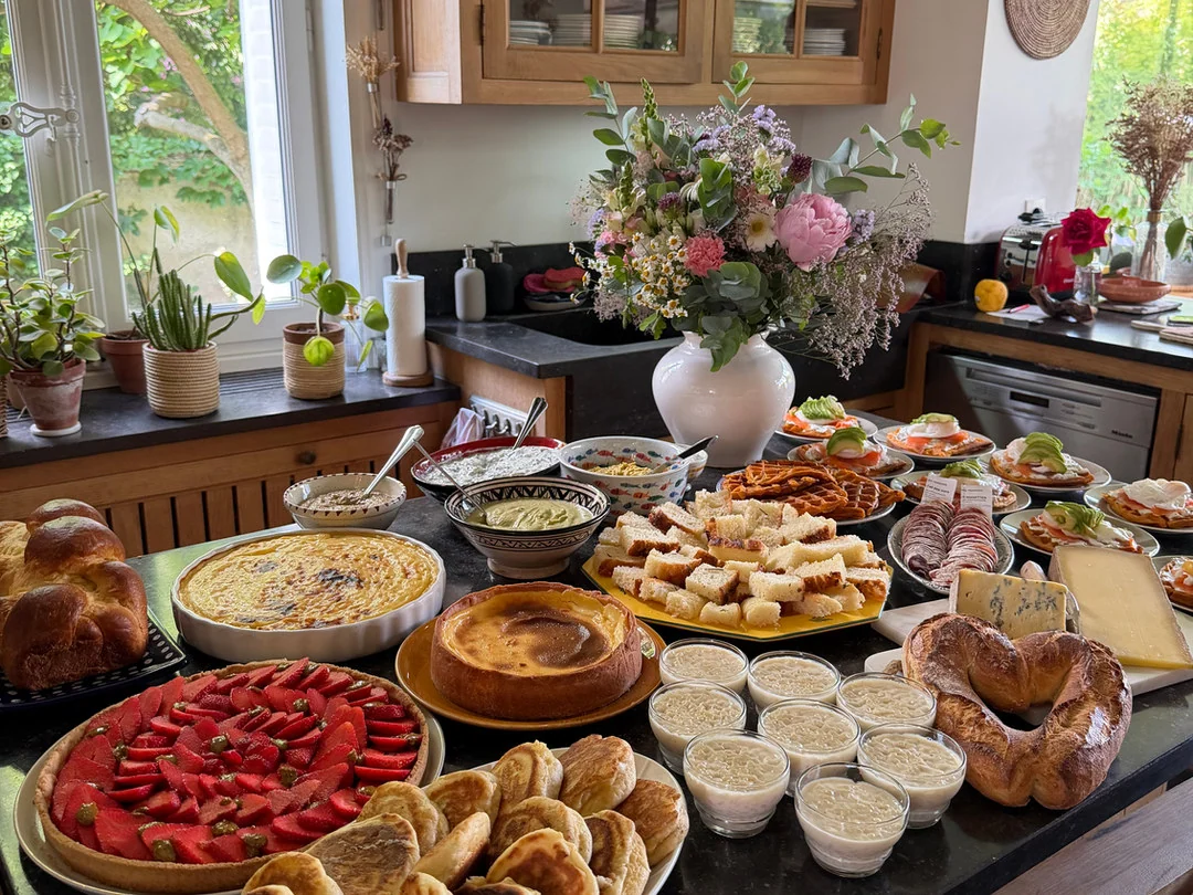 Plats de la semaine préparés lors d’une séance de batchcooking