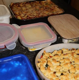 Batchcooking à domicile : plats faits maison préparés pour la semaine