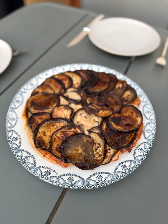 Plat de saison préparé sur place