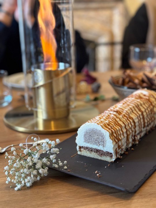 Plat de saison préparé sur place