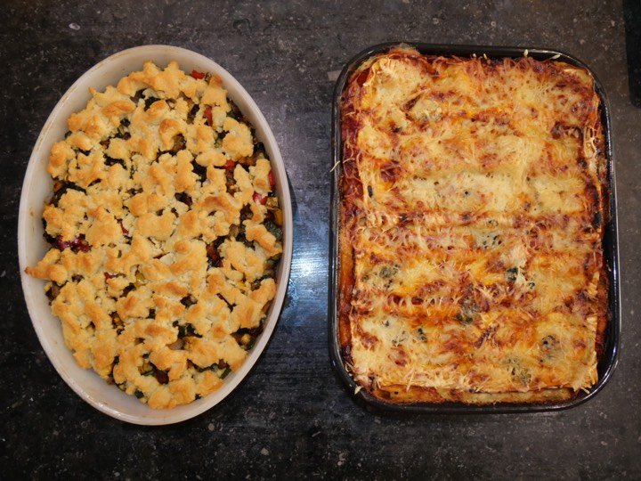 Plat fait maison préparé par la cheffe